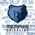 NBA Memphis Grizzlies Historic Blast iPhone XS Max Skin