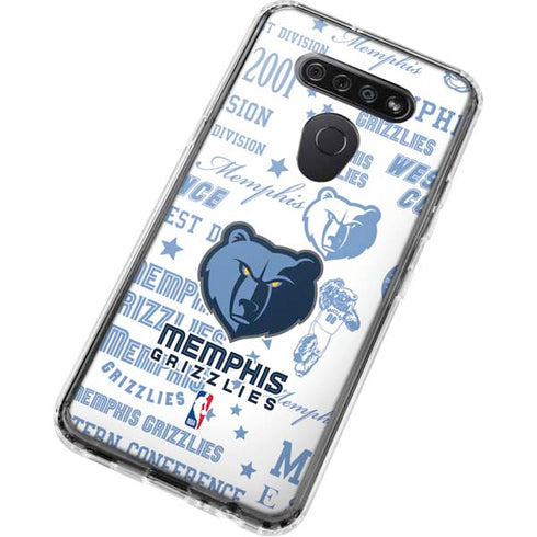 NBA Memphis Grizzlies Historic Blast LG K51/Q51 Clear Case