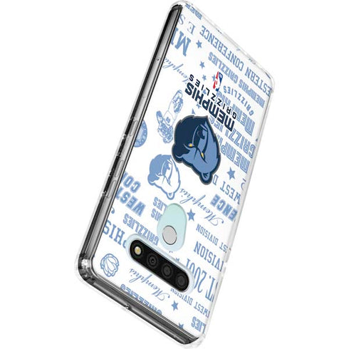 NBA Memphis Grizzlies Historic Blast LG Stylo 6 Clear Case