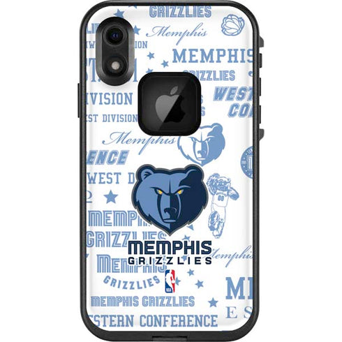 NBA Memphis Grizzlies Historic Blast LifeProof Fre iPhone Skin