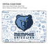 NBA Memphis Grizzlies Historic Blast MacBook Air 13in M1 (2021) Case plus Skin