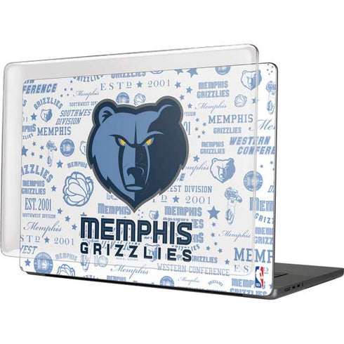 NBA Memphis Grizzlies Historic Blast MacBook Pro 16in (2021-25) Case plus Skin