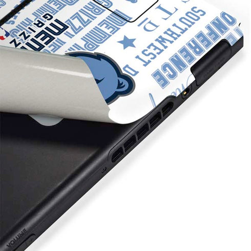 NBA Memphis Grizzlies Historic Blast Nintendo Switch Bundle Skin