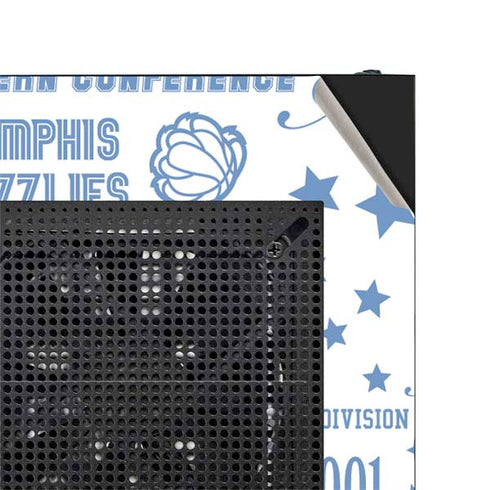 NBA Memphis Grizzlies Historic Blast NZXT H510 Compact ATX Mid-Tower Case Skin
