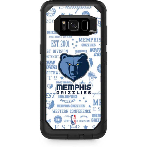 NBA Memphis Grizzlies Historic Blast Otterbox Commuter Galaxy Skin