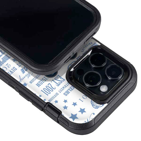 NBA Memphis Grizzlies Historic Blast Otterbox Defender iPhone Skin