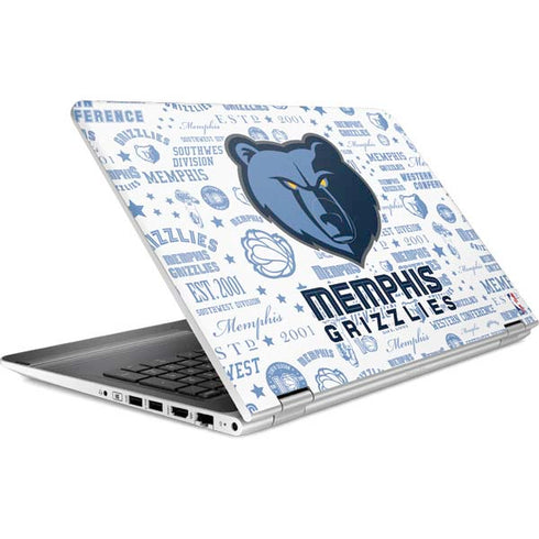 NBA Memphis Grizzlies Historic Blast HP Pavilion Skin