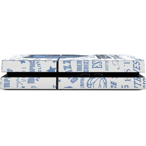 NBA Memphis Grizzlies Historic Blast PS4 Console Skin
