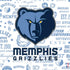 NBA Memphis Grizzlies Historic Blast PS4 Console Skin