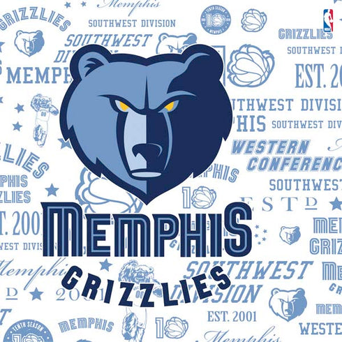 NBA Memphis Grizzlies Historic Blast PS4 Pro/Slim Controller Skin
