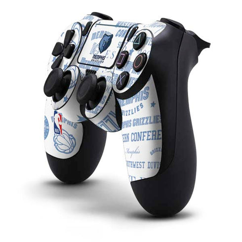NBA Memphis Grizzlies Historic Blast PS4 Pro/Slim Controller Skin