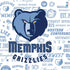 NBA Memphis Grizzlies Historic Blast PS4 Slim Bundle Skin