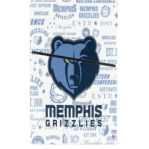 NBA Memphis Grizzlies Historic Blast PS5 Slim Digital Edition Bundle Skin