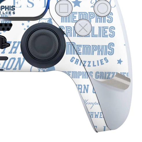 NBA Memphis Grizzlies Historic Blast PS5 Slim Digital Edition Bundle Skin