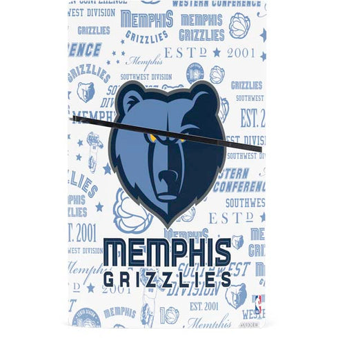 NBA Memphis Grizzlies Historic Blast PS5 Slim Digital Edition Console Skin