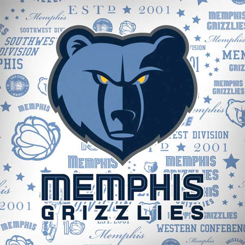 NBA Memphis Grizzlies Historic Blast Surface Book 2 13.5in Skin