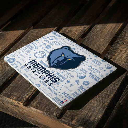 NBA Memphis Grizzlies Historic Blast Surface Laptop 3 13.5in Skin