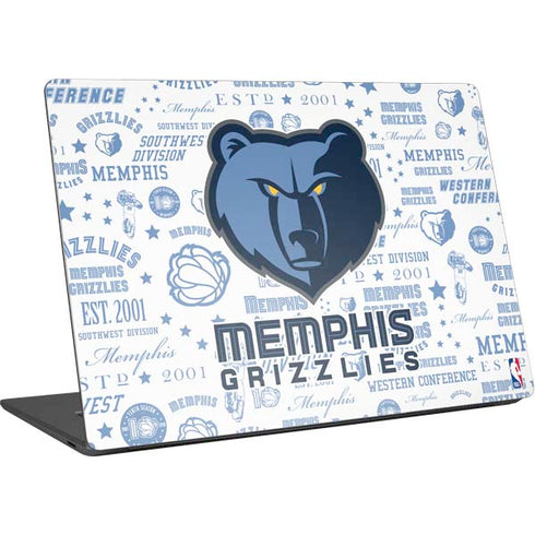 NBA Memphis Grizzlies Historic Blast Surface Laptop 4 15in Skin