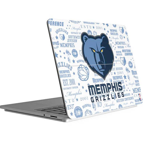NBA Memphis Grizzlies Historic Blast Surface Laptop Studio Skin
