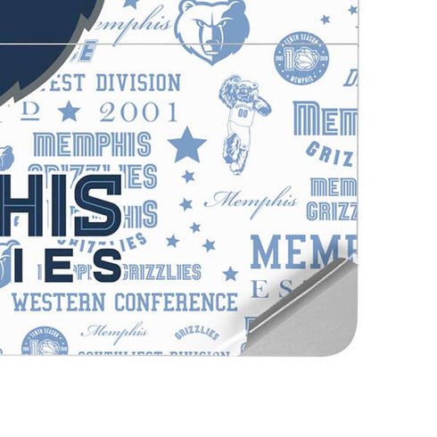 NBA Memphis Grizzlies Historic Blast Surface Laptop Studio Skin