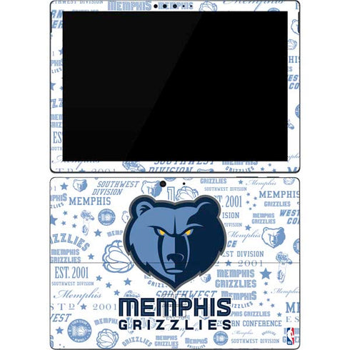 NBA Memphis Grizzlies Historic Blast Surface Pro 7 Skin