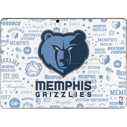 NBA Memphis Grizzlies Historic Blast Surface Pro 8 Skin