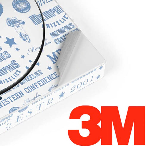 NBA Memphis Grizzlies Historic Blast Xbox Adaptive Controller Skin