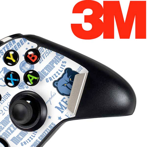 NBA Memphis Grizzlies Historic Blast Xbox One Controller Skin