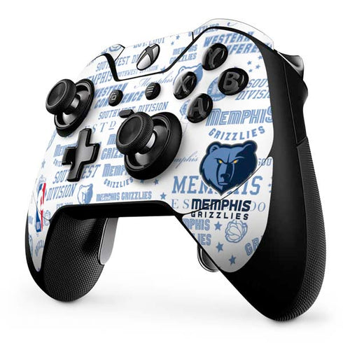 NBA Memphis Grizzlies Historic Blast Xbox One Elite Controller Skin
