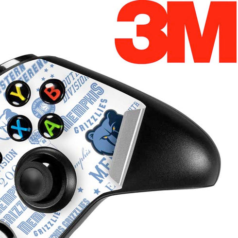 NBA Memphis Grizzlies Historic Blast Xbox One S Controller Skin