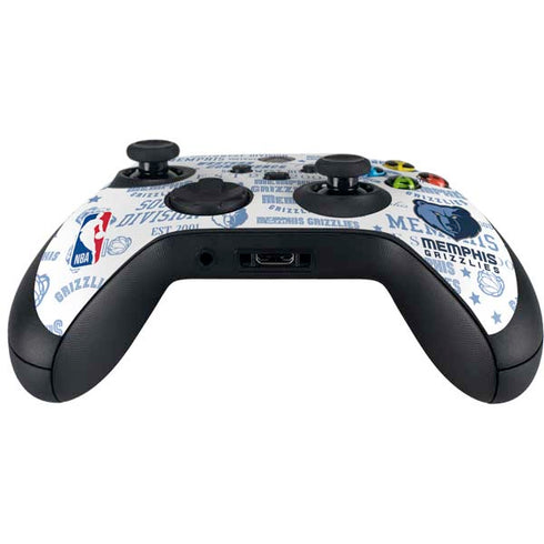 NBA Memphis Grizzlies Historic Blast Xbox Series X Controller Skin