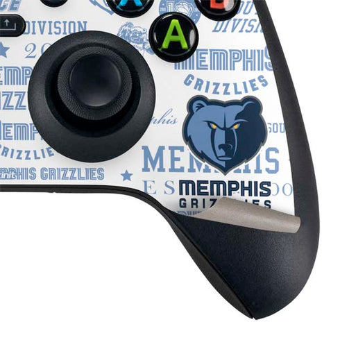 NBA Memphis Grizzlies Historic Blast Xbox Series X Controller Skin