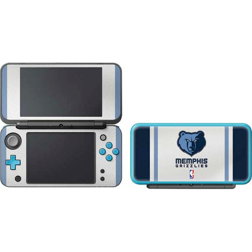 NBA Memphis Grizzlies Home Jersey Nintendo 2DS XL (2017) Skin