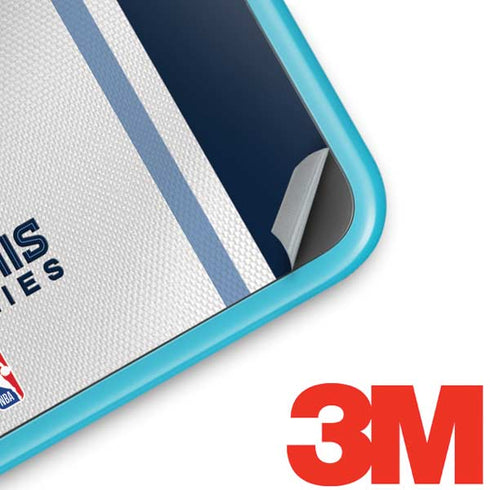 NBA Memphis Grizzlies Home Jersey Nintendo 2DS XL (2017) Skin