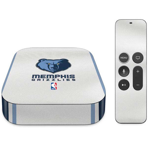 NBA Memphis Grizzlies Home Jersey Apple TV Skin