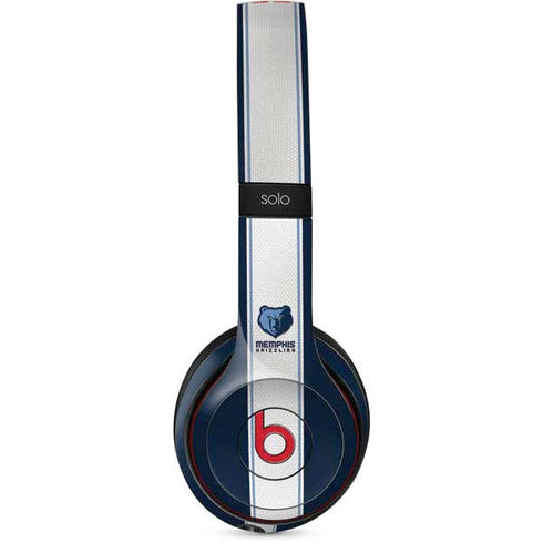 NBA Memphis Grizzlies Home Jersey Beats Solo 2 Wireless Skin