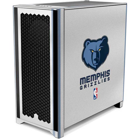 NBA Memphis Grizzlies Home Jersey Corsair 4000D Tempered Glass Mid-Tower ATX Case Skin