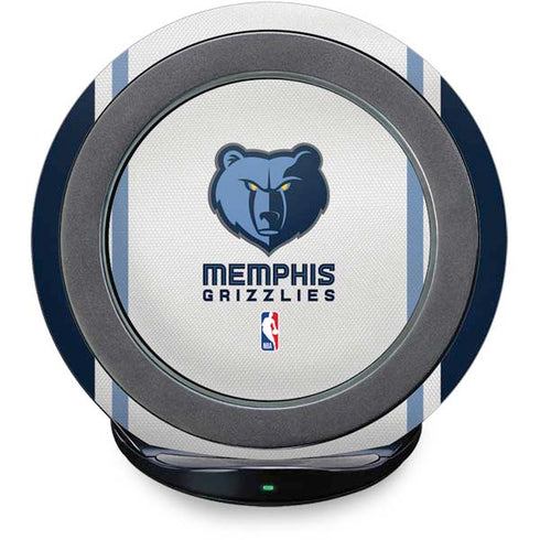 NBA Memphis Grizzlies Home Jersey Fast Charge Wireless Charging Stand Skin