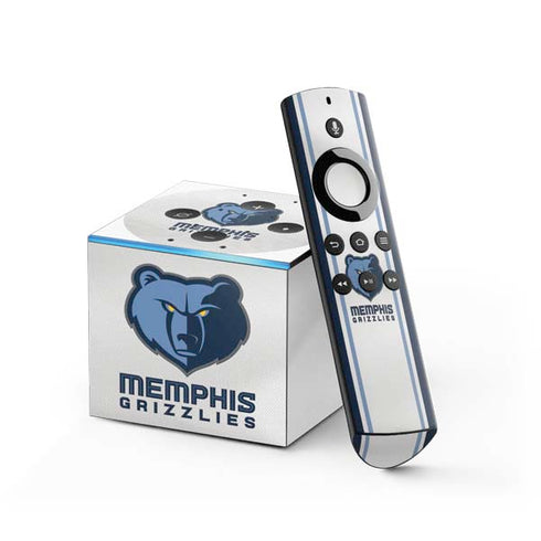 NBA Memphis Grizzlies Home Jersey Fire TV Cube Skin