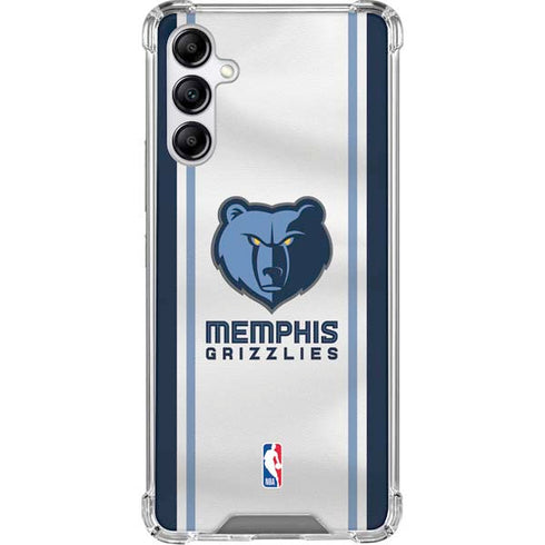 NBA Memphis Grizzlies Home Jersey Galaxy A15 5G Clear Case
