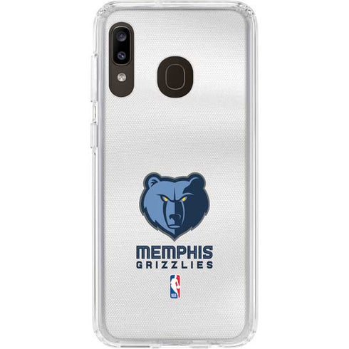 NBA Memphis Grizzlies Home Jersey Galaxy A20 Clear Case