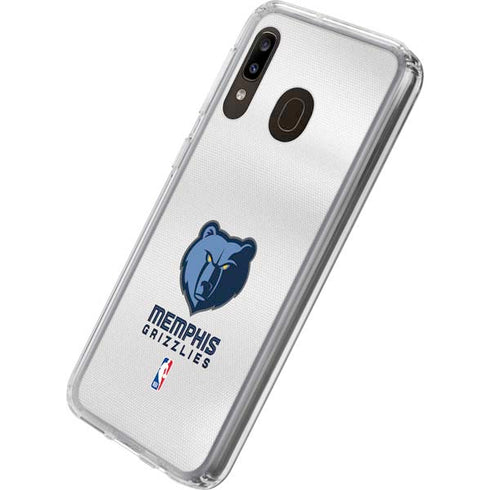 NBA Memphis Grizzlies Home Jersey Galaxy A20 Clear Case