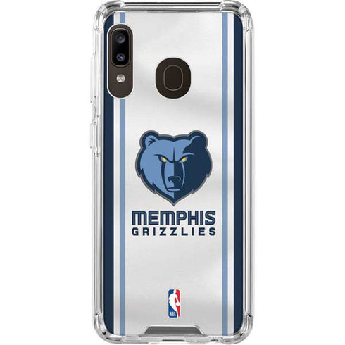 NBA Memphis Grizzlies Home Jersey Galaxy A30 Clear Case