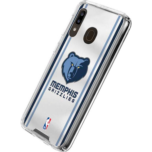 NBA Memphis Grizzlies Home Jersey Galaxy A30 Clear Case