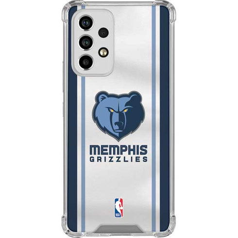NBA Memphis Grizzlies Home Jersey Galaxy A33 5G Clear Case