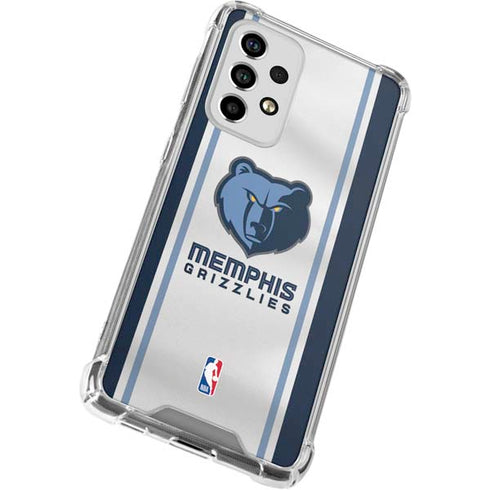 NBA Memphis Grizzlies Home Jersey Galaxy A33 5G Clear Case