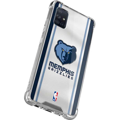 NBA Memphis Grizzlies Home Jersey Galaxy A51 5G Clear Case