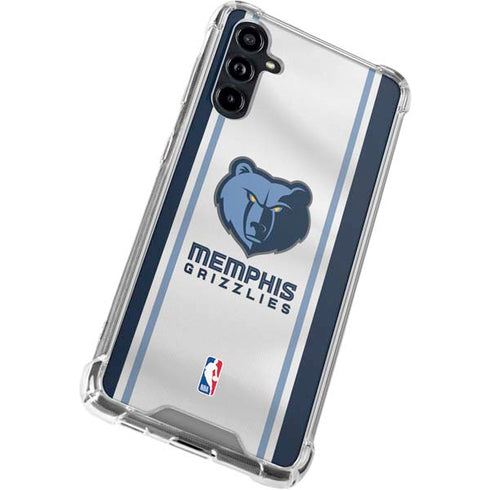 NBA Memphis Grizzlies Home Jersey Galaxy A54 5G Clear Case
