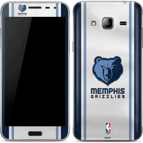 NBA Memphis Grizzlies Home Jersey Galaxy J3 Skin