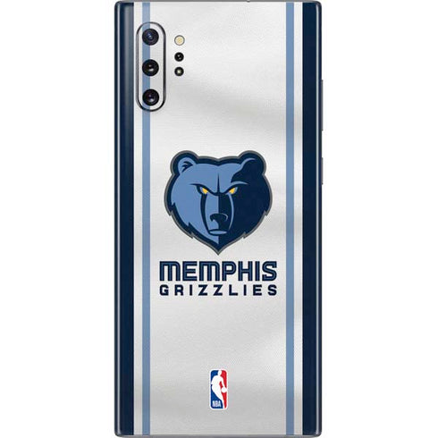 NBA Memphis Grizzlies Home Jersey Galaxy Note 10 Plus Skin